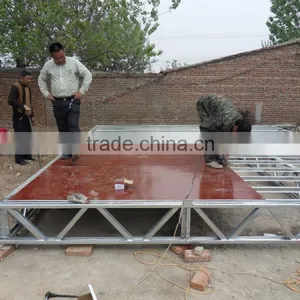 2016 Hot Sale Movable House Steel Chassis Isolate Ground Moisture Anity Humidity thumbnail-5
