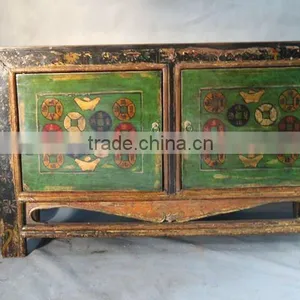 Chinese Reproduction Furniture Mongolia Cabinet thumbnail-1