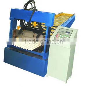 828 Color Steel Roof Sheet Roll Forming Machine thumbnail-1