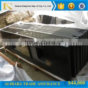 Absolute Black Granite Vanity Top for Bathroom thumbnail-1