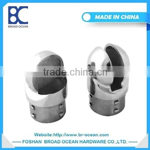 EB-12 Stainless Steel Handrail Fitting Adjustable Tube Elbow thumbnail-1