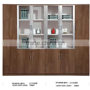 Walnut MDF TV Lcd Wooden Cabinet Designs thumbnail-3