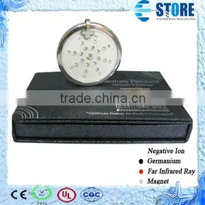 White Bio Quantum Energy Pendant Jewelry Quantum Science Pendant Japan thumbnail-1