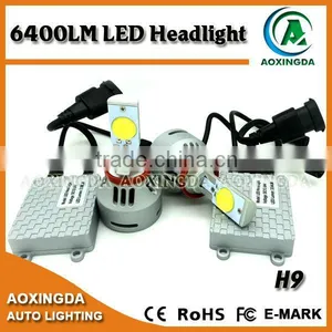 The Brightest Headlight Upgrade C.R.E.E 80W Car LED Headlight H9 thumbnail-1