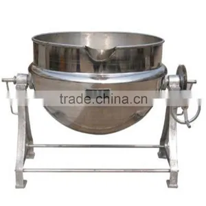 Food Grade CE Certificate Steam Jacketed Cooking Kettle Stainless Steel Cookware Set thumbnail-1