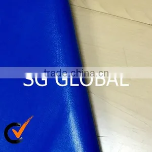 Supply Navy Blue Pvc Tarpaulin Fabric Roll thumbnail-2