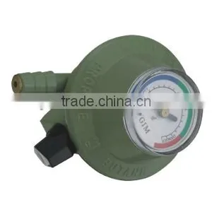 High Quality Auto LPG Regulator Valve With Meter, Zinc Alloy Gas Valve With Child Lock Switch thumbnail-1