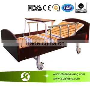 Turning Table Wooden Batten Manual Hospital Bed , Medical Adjustable Beds thumbnail-1