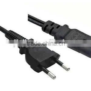 Brazil Power Plug to IEC C7 Female With INMETRO Certificate thumbnail-1