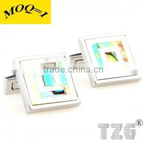 TZG00131 Shell Cufflink thumbnail-1
