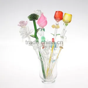 Delicate Glass Figurine for Christmas Decoration thumbnail-2
