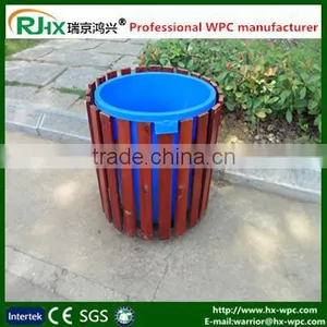 Long Shelf Life Wood Plastic Composite Garbage Cabins thumbnail-3