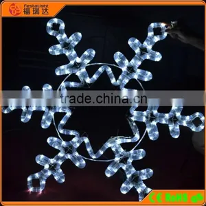 Christmas Decorative Lights With Led Snowflake With Star Motif Lights thumbnail-1