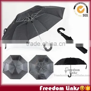 21 Inch Extra Thick Fabric 2 Fold Umbrella Customized thumbnail-1