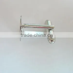High Quality Custom Stainless Steel Metal Cuff Links for Wholesale From China Factory thumbnail-1