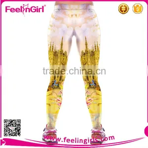 High Quality Sexy Printting Seamless Leggings for Women thumbnail-4