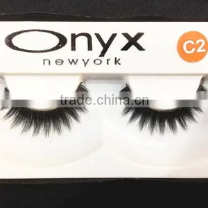 New 3D Hand Made Synthetic Strip False Eyelashes Extension #ONXY thumbnail-3
