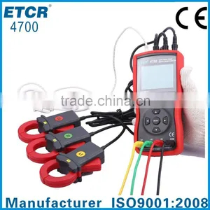 ISO CE ETCR4700 Intelligent Large Clamp 3-phase Voltage-ampere Meter Electrical Meter thumbnail-6