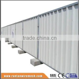 Construction Sites Colorbond Solid Steel Temporary Hoarding thumbnail-1