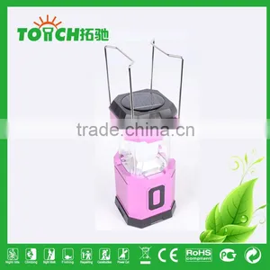 RU Hot Sale LED Camping Light Solar Energy Camp Lamp Fashion Telescopic Lantern Rechargeable Desk Light With Charger thumbnail-2
