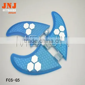 Fiberglass Honeycomb Surfboard Table FCS G5 Fin Future Fin thumbnail-2