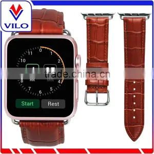 Genuine Leather IWatch Band Strap+Classic Metal Buckle for Apple Watch 38mm/42mm thumbnail-6