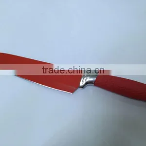 Non-stick Coating Chef Knife With Solf Handle thumbnail-1