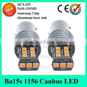 Auto Led Bulbs 1156 Tail Turning Light Ba15s Base Error Free Canbus Led thumbnail-1