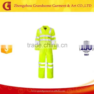 Hi Vis Coveralls With Reflective Tapes, Reflective Safety Coverall thumbnail-1