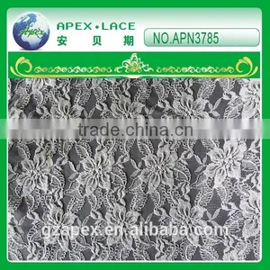 Nylon Cotton Lace Fabric thumbnail-1