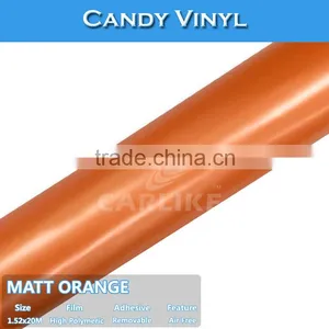 Factory Price CARLIKE Brand Matt And Glossy Candy Color Car Vinyl Wrap thumbnail-3