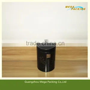 Hot Selling High Quality Round Black Color Tin Can for Coffee Storage,coffee Storage Box thumbnail-3