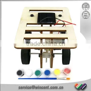 Science Technology Experiment Diy Assembly Car Toys for Children thumbnail-1
