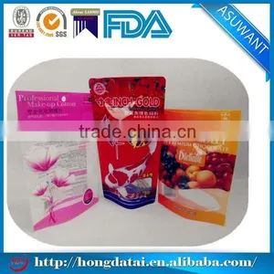 Food Plastic Packaging Bags,Stand up Zip Lock Hanging Plastic Pouches With Logo Printing thumbnail-1