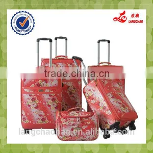 Colorful Flower Luggage 6 Models Luggage Sets thumbnail-5