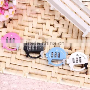 FACTORY SALE!! 2016 Popular Colorful Cute Pig Zinc Lock thumbnail-2