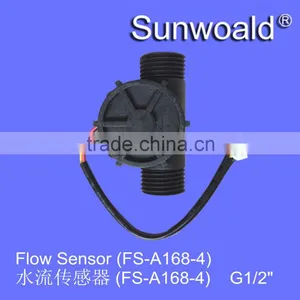 1/2" 1~30L/min Hall Magnetic Plastic Water Flow Sensor Price thumbnail-1