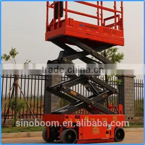 Mobile Hydraulic Custom Aerial Outdoor Scissor Lift Platform thumbnail-1