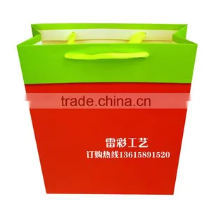 Cheap Advertising Paper Bag Made of Kraft Paper With High Quality thumbnail-1