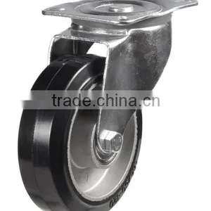 Iron Core Rubber Industrial Carts' Castor Wheels N191 thumbnail-5