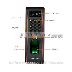 Nordson FR-W1600 IP65 Waterproof Fingerprint Access Control With Time Attendance Terminal thumbnail-3