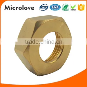 Customized Industrial Hex Brass Flange Nuts thumbnail-1
