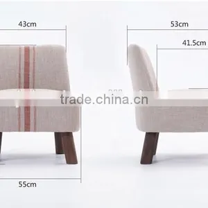 Modern Corner Wooden Fabric Sofa AM-212 For Living Room thumbnail-3