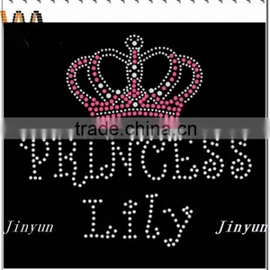 Wholesales and Custome Made Crown Mom Rhinestone Heat Transfer Design thumbnail-2