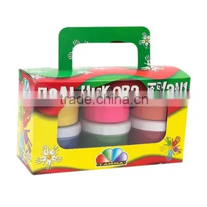 Gouache Finger Paint Set 6 Colors, 360 ml thumbnail-2