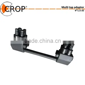 Hi-conductivity Aluminum PVC UV Resistant Rubber Multi Tap Adaptor thumbnail-2