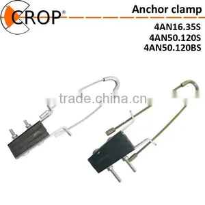 China Supplier AN Type Cable Fitting Insulated Anchoring Clamp/High Quality Aerial Anchoring Tension Clamp thumbnail-1
