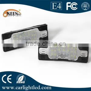 One Year Guaranteed 12V ABS Material Led License Light Led License Plate Lamp Canbus for P Orsche thumbnail-2