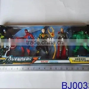 Cartoon Figure Superman Justice Figure Doll the Avenger Toys thumbnail-3