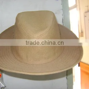 100% Cotton Monlding Top Hat With Heat Transfer Process Logo thumbnail-1